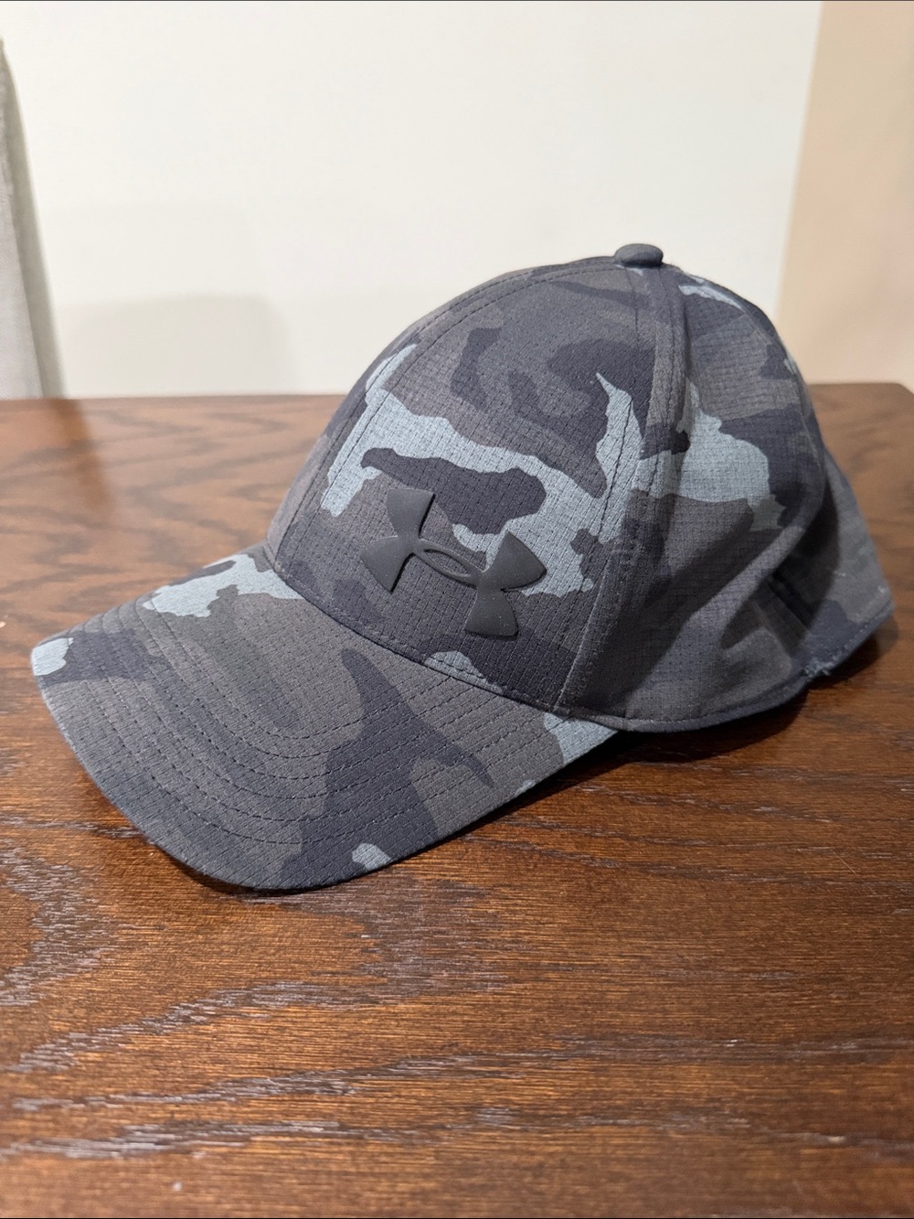 Under Armour Gray & Black Camo Cap